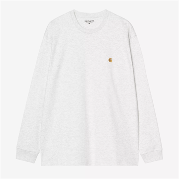Carhartt WIP Chase T-shirt l/s Ash Heather / Gold